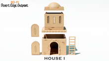Load image into Gallery viewer, Desert House Pack of 2 Star Wars Legion Style 28mm Terrain Desert Edge Building