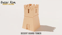 Load image into Gallery viewer, Desert Guard Tower Outer Rim Tatooine Sci Fi Style Building 28mm Wargaming Terrain 3D Printed