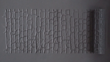 Load image into Gallery viewer, Texture Rollers Wargaming Base Clay Polymer Concrete Wall Floor Patterns Set 10