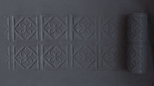 Load image into Gallery viewer, Texture Rollers Wargaming Base Clay Polymer Concrete Wall Floor Patterns Set 10