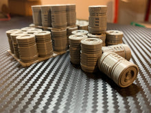 Load image into Gallery viewer, Tycho Starport Oil Drums Barrels Containers Terrain Scenery  SciFi Wargaming 28mm 3d Printed Props