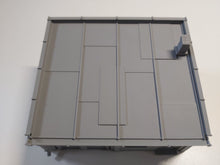 Load image into Gallery viewer, Garage Warehouse Building Workshop Wargaming Industrial 28mm Urban Lockup