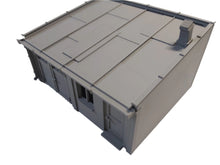 Load image into Gallery viewer, Garage Warehouse Building Workshop Wargaming Industrial 28mm Urban Lockup