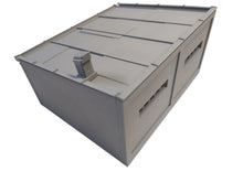 Load image into Gallery viewer, Garage Warehouse Building Workshop Wargaming Industrial 28mm Urban Lockup