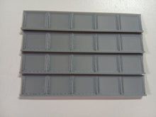Load image into Gallery viewer, 4 x Bridge Girder Sides for Model Railway Single Track Bridge OO N TT120 Gauges