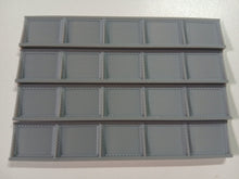 Load image into Gallery viewer, 4 x Bridge Girder Sides for Model Railway Single Track Bridge OO N TT120 Gauges