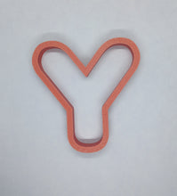 Load image into Gallery viewer, Letter Y Cookie Cutter Biscuit Tool 3D Printed
