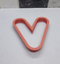 Load image into Gallery viewer, Letter V Cookie Cutter Biscuit Tool 3D Printed