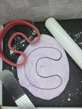 Load image into Gallery viewer, Letter C Cookie Cutter Biscuit Tool 3D Printed