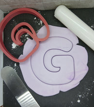 Load image into Gallery viewer, Letter G Cookie Cutter Biscuit Tool 3D Printed