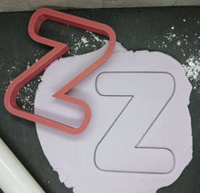 Load image into Gallery viewer, Letter Z Cookie Cutter Biscuit Tool 3D Printed