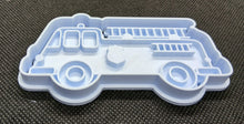 Load image into Gallery viewer, Fire Engine Vehicle Cookie Cutter 3D Printed Biscuit Stamp Fondant Decoration