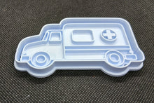 Load image into Gallery viewer, Ambulance Vehicle Cookie Cutter 3D Printed Biscuit Stamp Fondant Decoration