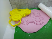 Load image into Gallery viewer, Tractor Farm Vehicle Cookie Cutter 3D Printed Biscuit Stamp Fondant Decoration