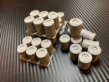 Load image into Gallery viewer, Tycho Starport Oil Drums Barrels Containers Terrain Scenery  SciFi Wargaming 28mm 3d Printed Props