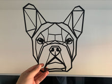 Load image into Gallery viewer, Geometric Frenchie French Bulldog Dog Puppy Wall Art