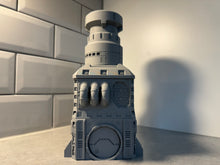 Load image into Gallery viewer, Cyber Industrial Power Plant - Factory Power Station 28mm 3d Printed Tabletop Building