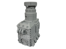 Load image into Gallery viewer, Cyber Industrial Power Plant - Factory Power Station 28mm 3d Printed Tabletop Building