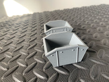 Load image into Gallery viewer, Building Skips Construction Roadworks Scenery Scatter Terrain 28mm 3D Printed