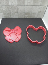 Load image into Gallery viewer, Bow Cookie Cutter 3D Printed Biscuit Stamp Fondant Icing Cake Decoration Ribbon