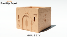 Load image into Gallery viewer, Pack of 3 Small Desert Houses Star Wars Legion Style 28mm Terrain Desert Edge