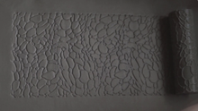 Load image into Gallery viewer, Clay Polymer Texture Roller Wargaming Base Roller Concrete Wall Floor Patterns Set 5
