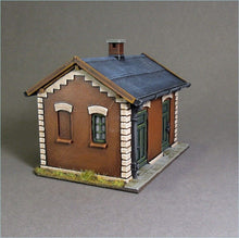 Load image into Gallery viewer, Public Toilet Warehouse Building Workshop Wargaming Industrial 28mm Shed Lockup