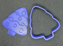 Load image into Gallery viewer, Christmas Tree Cookie Cutter 3D Printed Biscuit Stamp Fondant Icing Decoration3