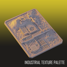 Load image into Gallery viewer, Industrial Dry Brush Texture Palette for Miniature Painting Table Top Games