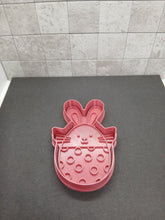 Load image into Gallery viewer, Easter Bunny Egg Cookie Cutter 3D Printed Biscuit Stamp Fondant Icing Cake