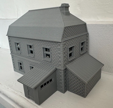 Load image into Gallery viewer, 28mmm Village Farm House Tabletop Terrain Wargaming Buildings Outhouses