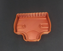 Load image into Gallery viewer, Nappy Cookie Cutter 3D Printed Diaper Biscuit Stamp Fondant Baby Shower