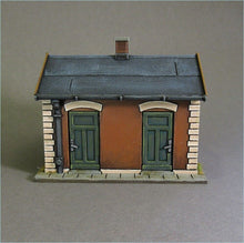 Load image into Gallery viewer, Public Toilet Warehouse Building Workshop Wargaming Industrial 28mm Shed Lockup