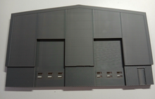 Load image into Gallery viewer, OO Gauge Model Railway Low Relief Warehouse Factory Buildings Shallow Fronts