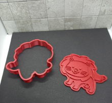 Load image into Gallery viewer, Lion Cookie Cutter 3D Printed Biscuit Stamp Fondant Icing Cake Decoration Animal