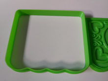 Load image into Gallery viewer, Day of the Dead Halloween 3D Printed Halloween Cookie Cutter Stamp Baking Tool