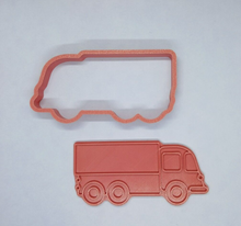 Load image into Gallery viewer, Truck Lorry Cookie Cutter 3DPrinted Flower Biscuit Stamp Fondant Decoration