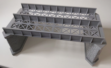 Load image into Gallery viewer, OO Gauge Twin Track Bridge Girder and Support Piers for Model Railway