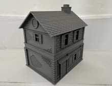 Load image into Gallery viewer, 28mm Rural Farm House Style Window Shutters Removable Roof Wargaming Building