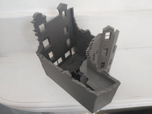Load image into Gallery viewer, Double Fronted Town House with Shop Ruin Tabletop Wargaming Destroyed Building