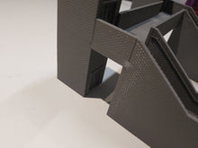 Load image into Gallery viewer, TT120 Gauge Model Railway Station Platform Footbridge with Lifts Stairway Steps