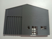 Load image into Gallery viewer, OO Gauge Model Railway Low Relief Warehouse Factory Buildings Shallow Fronts