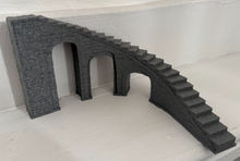 Load image into Gallery viewer, 28mm Wargaming Style Stairs to Nowhere Steps Arches Underneath Left or Right