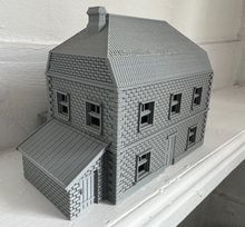 Load image into Gallery viewer, 28mmm Village Farm House Tabletop Terrain Wargaming Buildings Outhouses