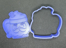 Load image into Gallery viewer, Santa Mug Christmas Cookie Cutter 3D Printed Biscuit Stamp Fondant Icing Decor3
