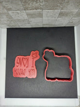 Load image into Gallery viewer, I love my Daddy Cookie Cutter 3D Printed Biscuit Stamp Fondant Icing Fathers Day