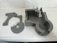 Load image into Gallery viewer, WW2 Destroyed Bunker 3 D-Day Wargaming Ruined Terrain Scenery 28mm 3d Printed