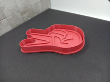 Load image into Gallery viewer, Peace Sign Cookie Cutter 3D Printed Biscuit Stamp Fondant Cake Decoration