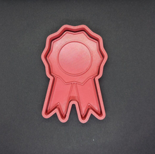 Load image into Gallery viewer, Rosette Cookie Cutter 3D Printed Award Biscuit Stamp Fondant Icing Cake Decorate