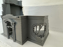 Load image into Gallery viewer, Destroyed House Ruin WW2 Building Terrain Tabletop Wargaming 28mm